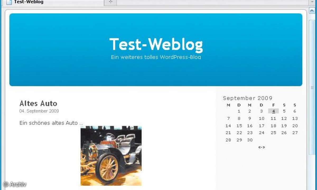 Wordpress Aufpolieren