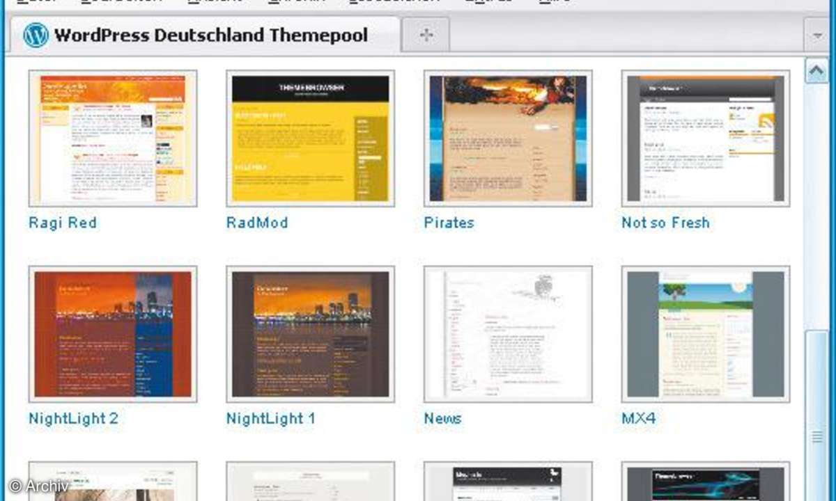 Wordpress Aufpolieren