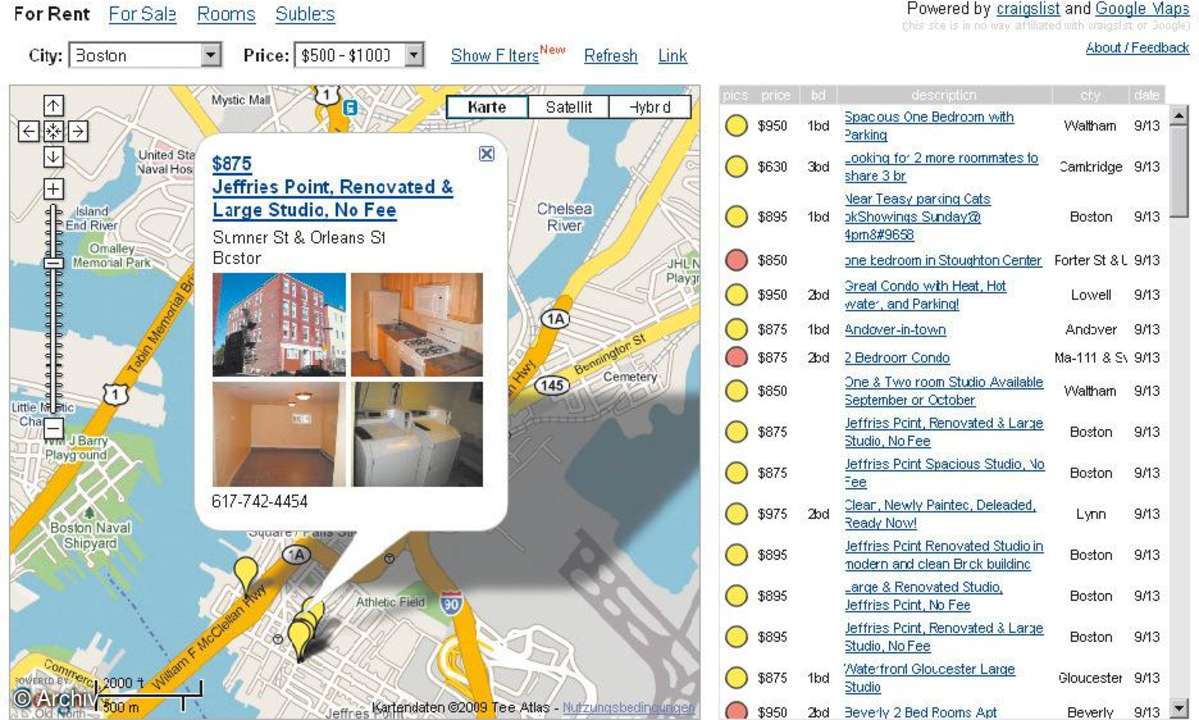 Mashup von Web-Daten
