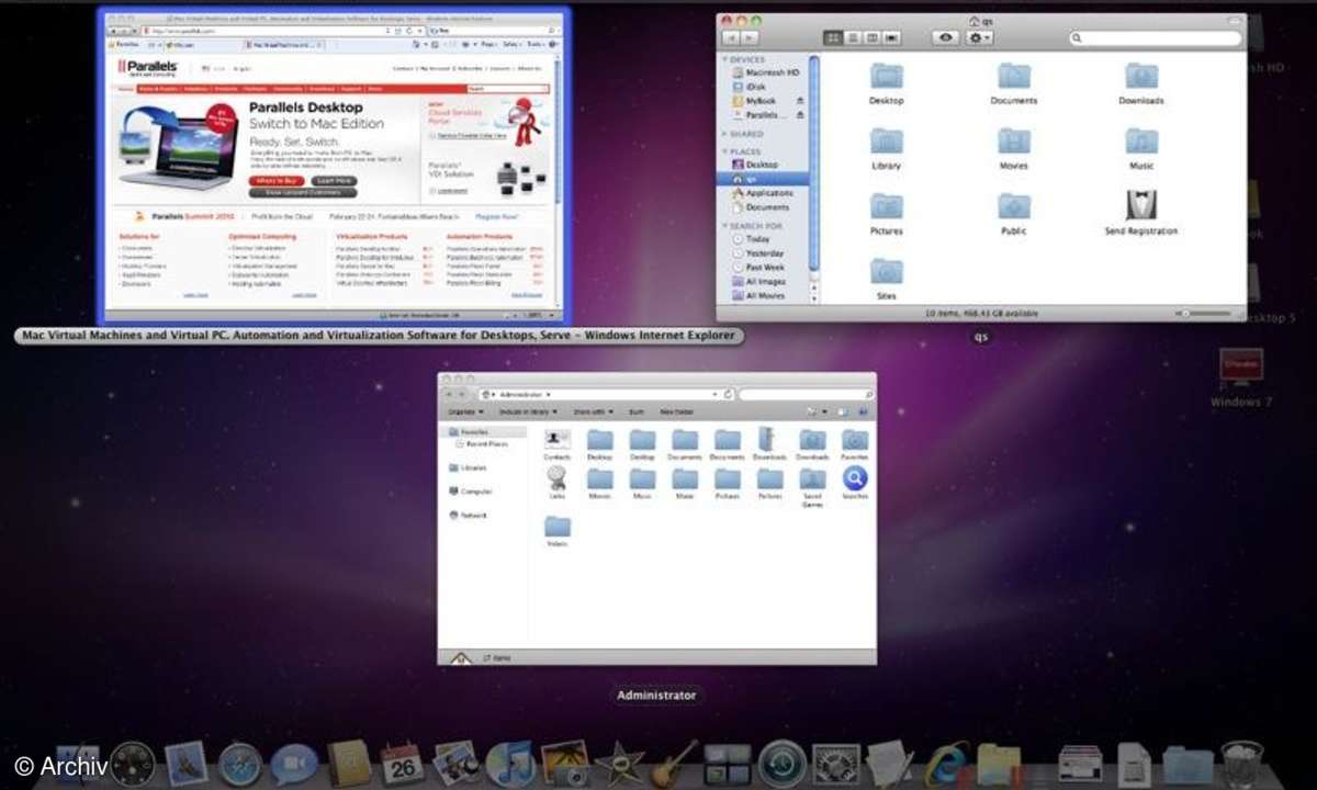 Parallels Desktop 5 für Mac