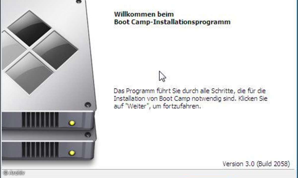 Windows 7 auf Apple Mac