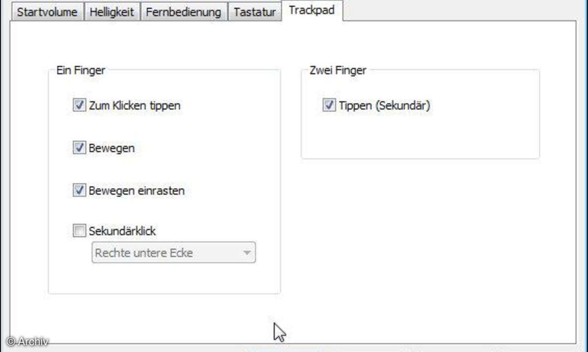 Windows 7 auf Apple Mac