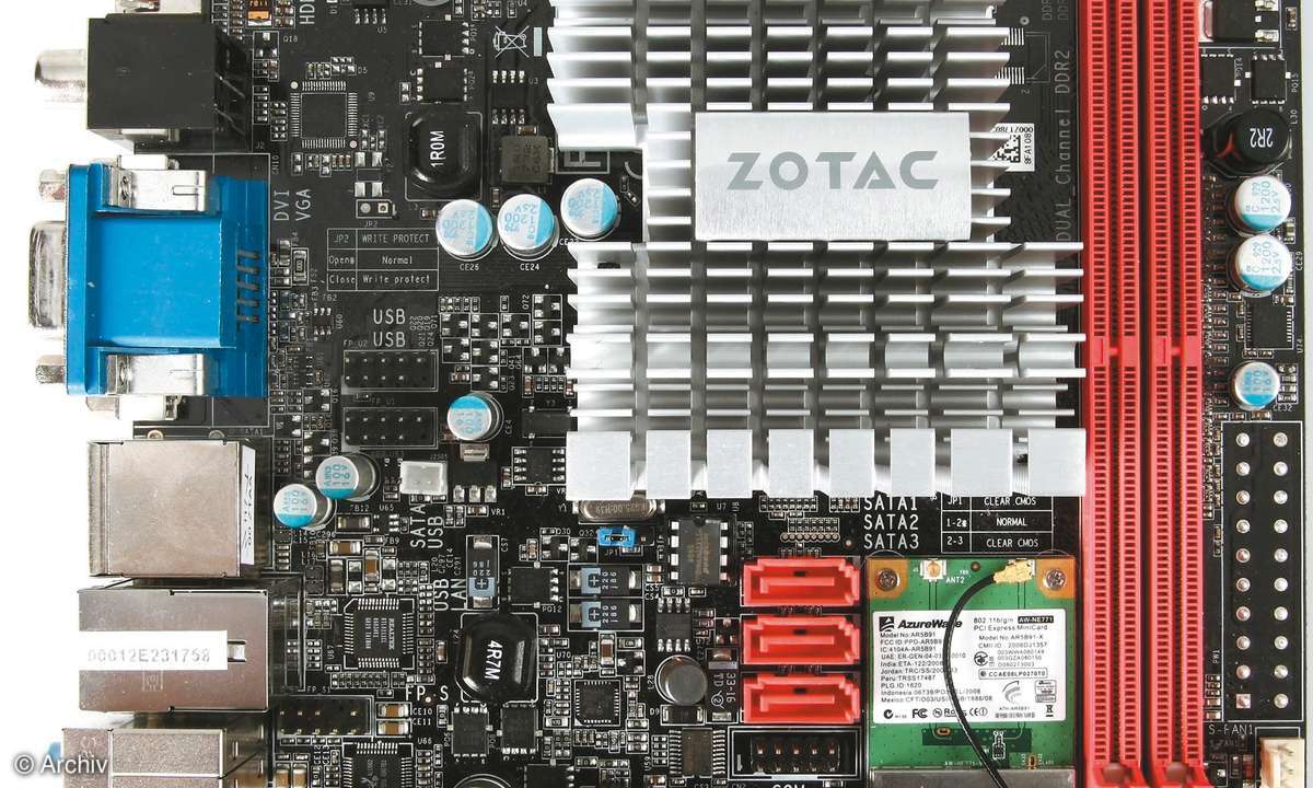 Mini-ITX-Platinen für kleine Rechner