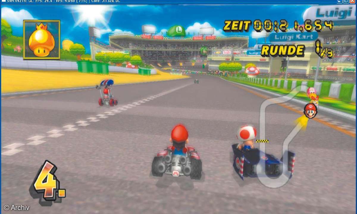 Wii-Spiele und-Steuerung am PC