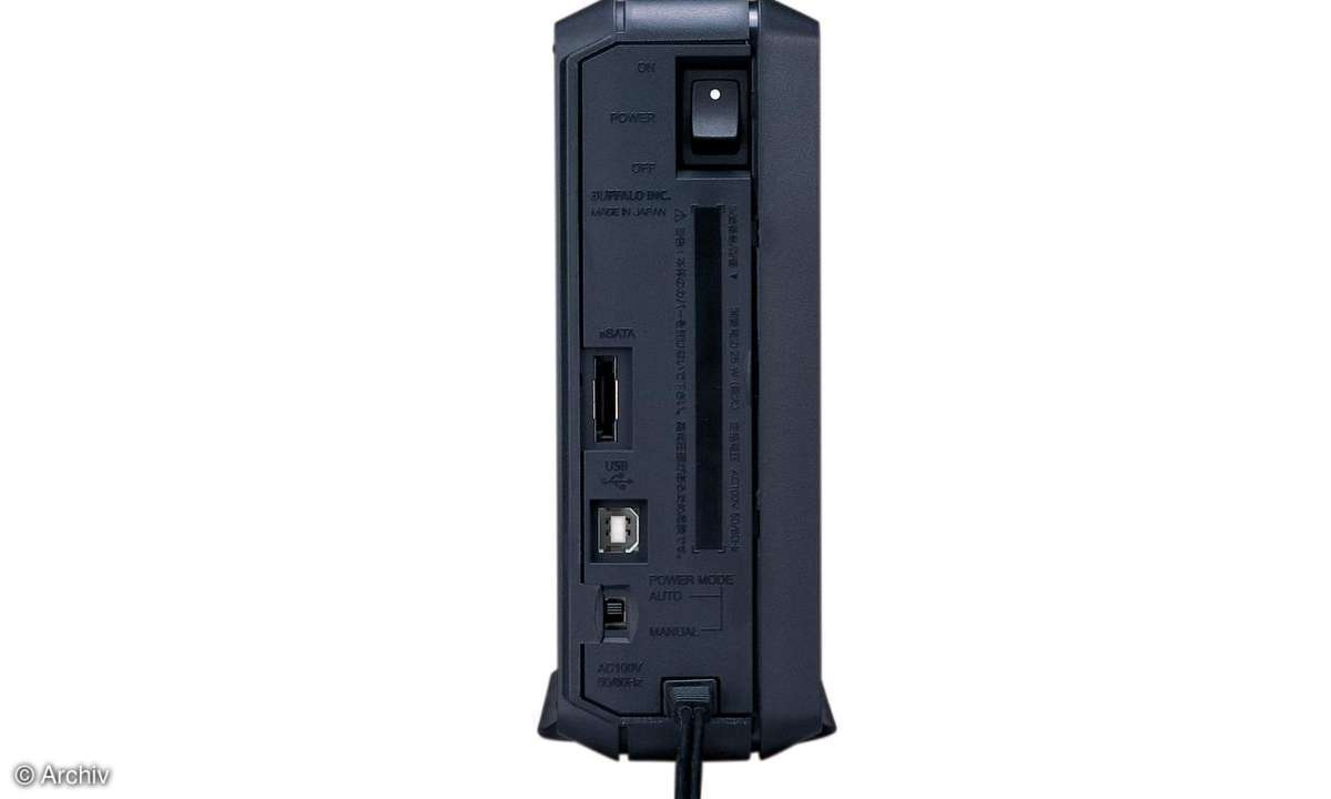 Externer 8-fach Blu-ray-Brenner BR-X816U2-EU von Buffalo Technology