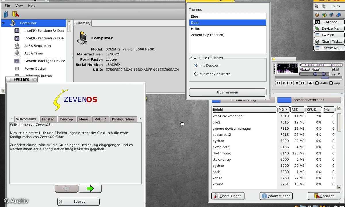 Linux-Distribution ZevenOS