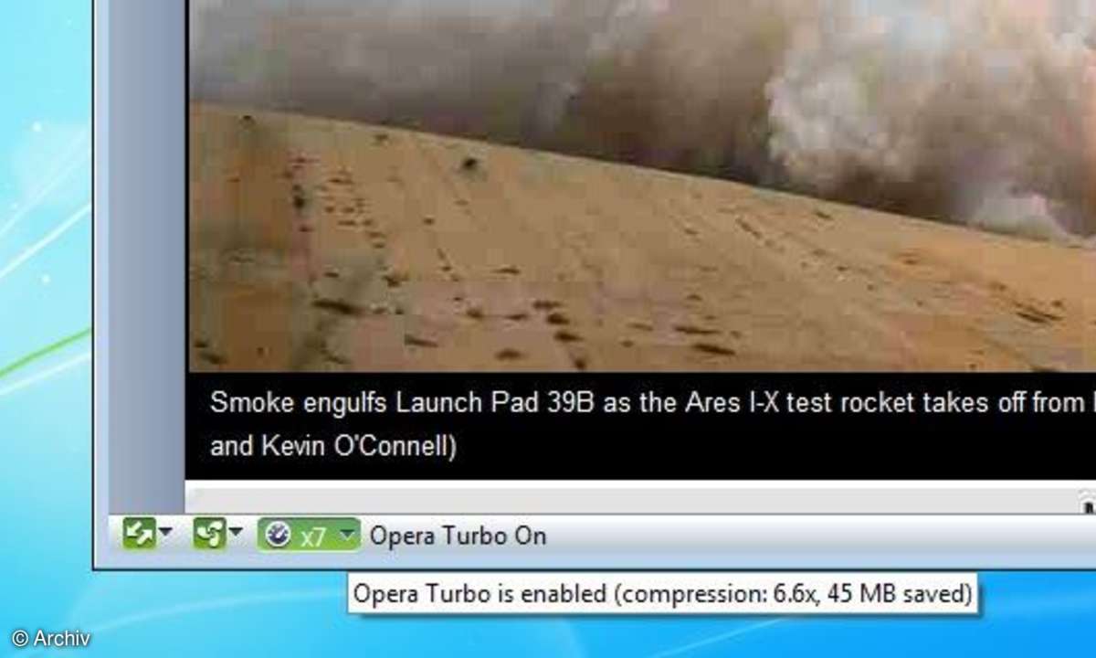 Opera 10.10 mit Unite
