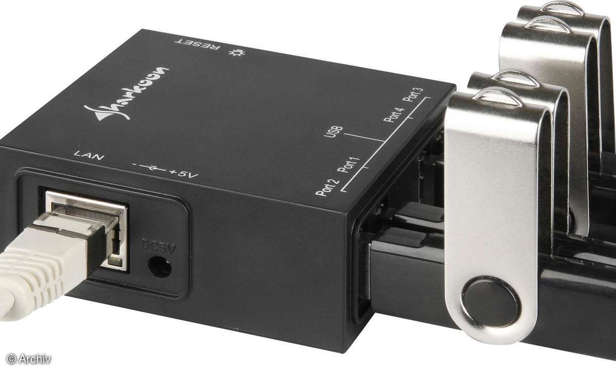 Sharkoon USB LANPort 100/400