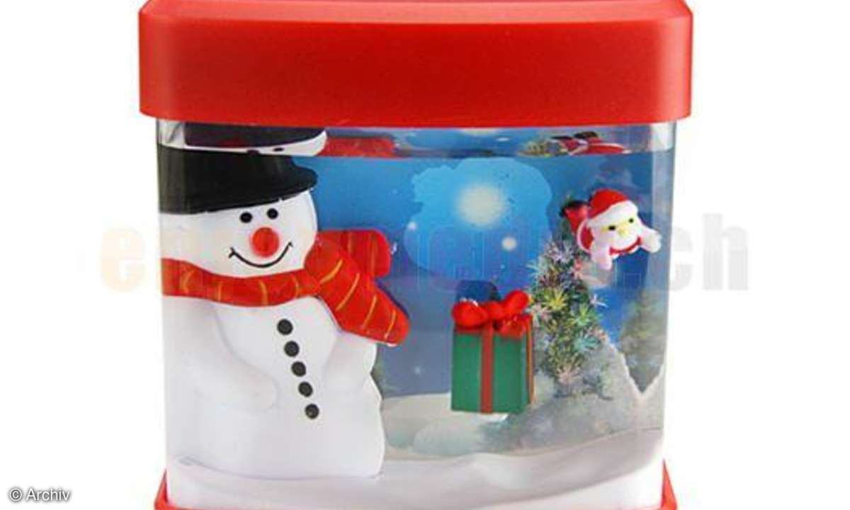 USB Weihnachts Aquarium