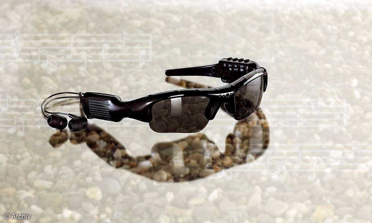 Sonnenbrillen-Kamera PX-3284 von Pearl