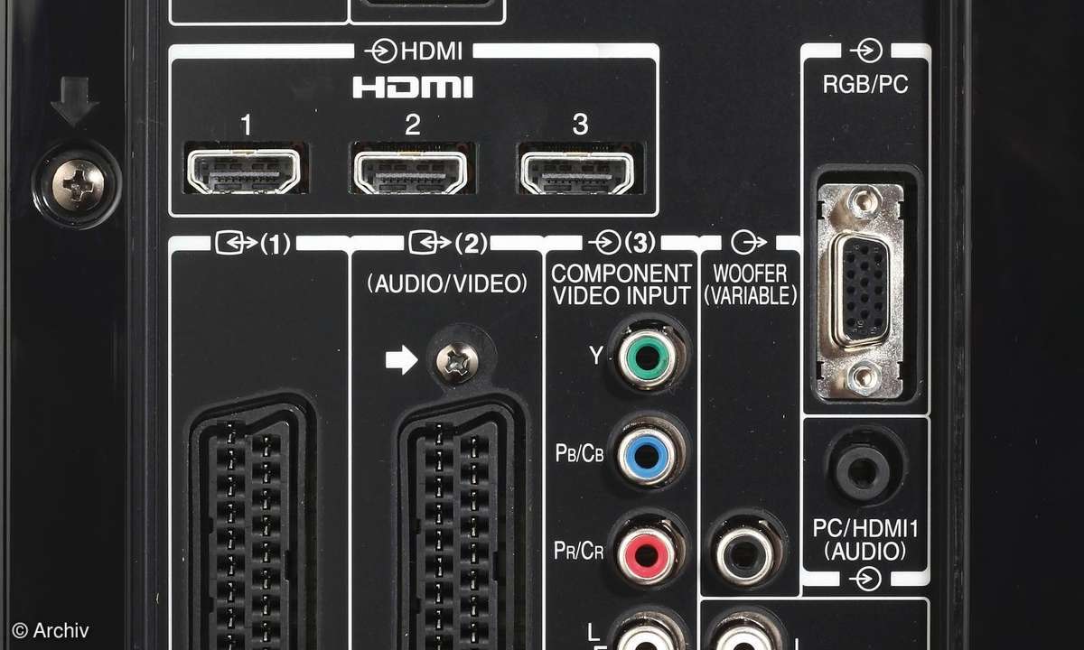 Test TV & Beamer: Fernseher