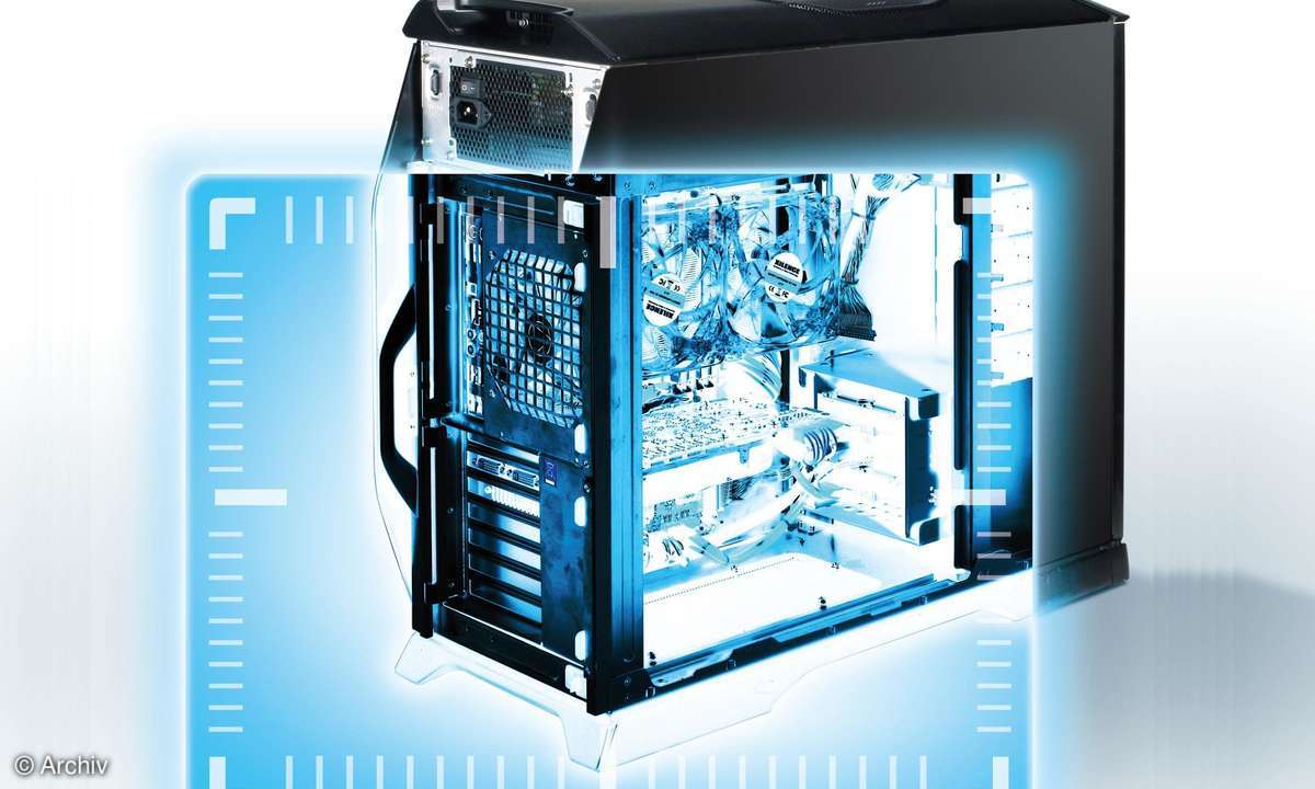 PC Hardware Rechner Innenleben