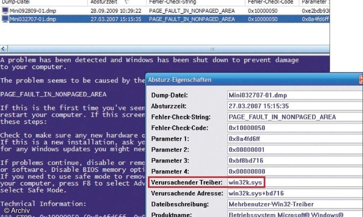Hardware-Fehler finden und beseitigen