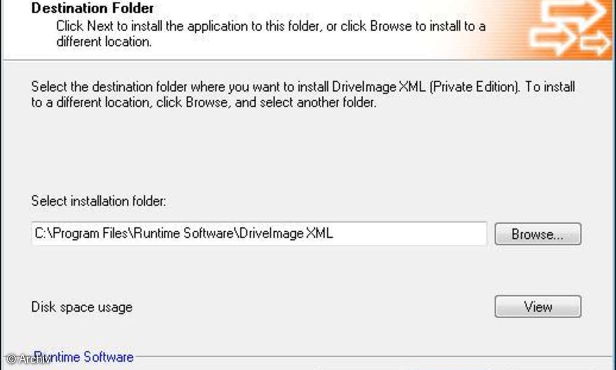 DriveImage XML
