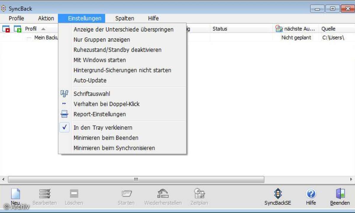SyncBack