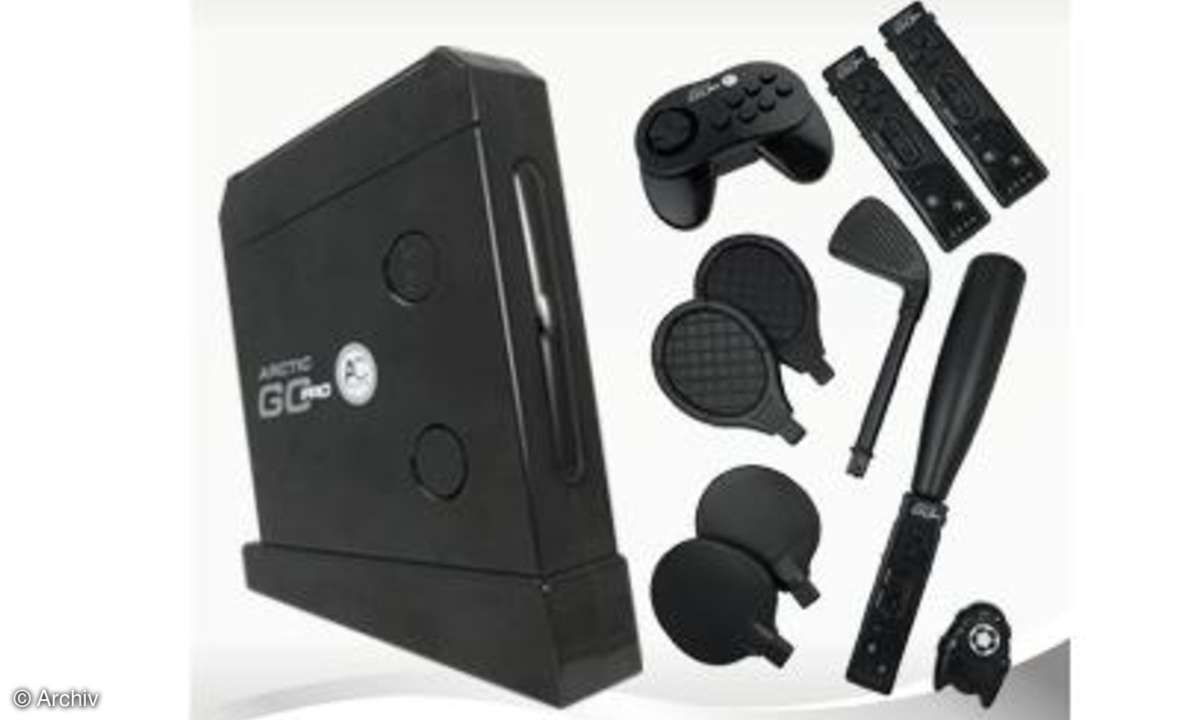 Arctic GC Pro: Billiger Wii-Klon mit 48 vorinstallierten Spielen