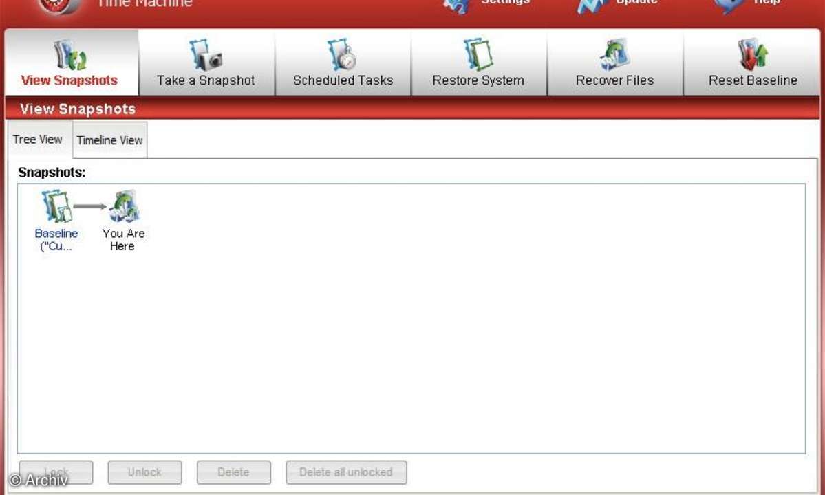 Comodo Time Machine