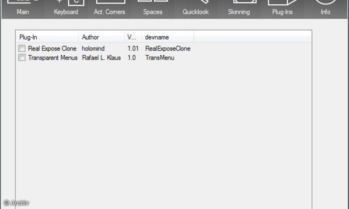 MaComfort ergänzt Windows mit Mac-Funktionen