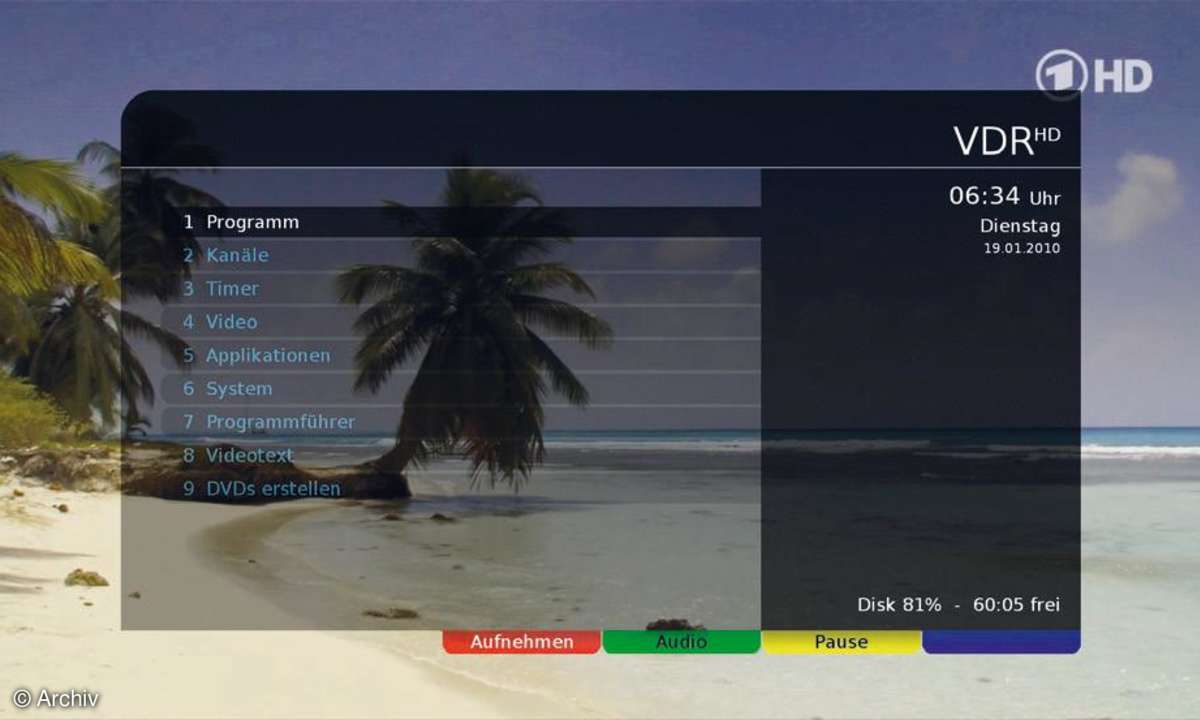 Perfekter HTPC mit VDR und XBMC