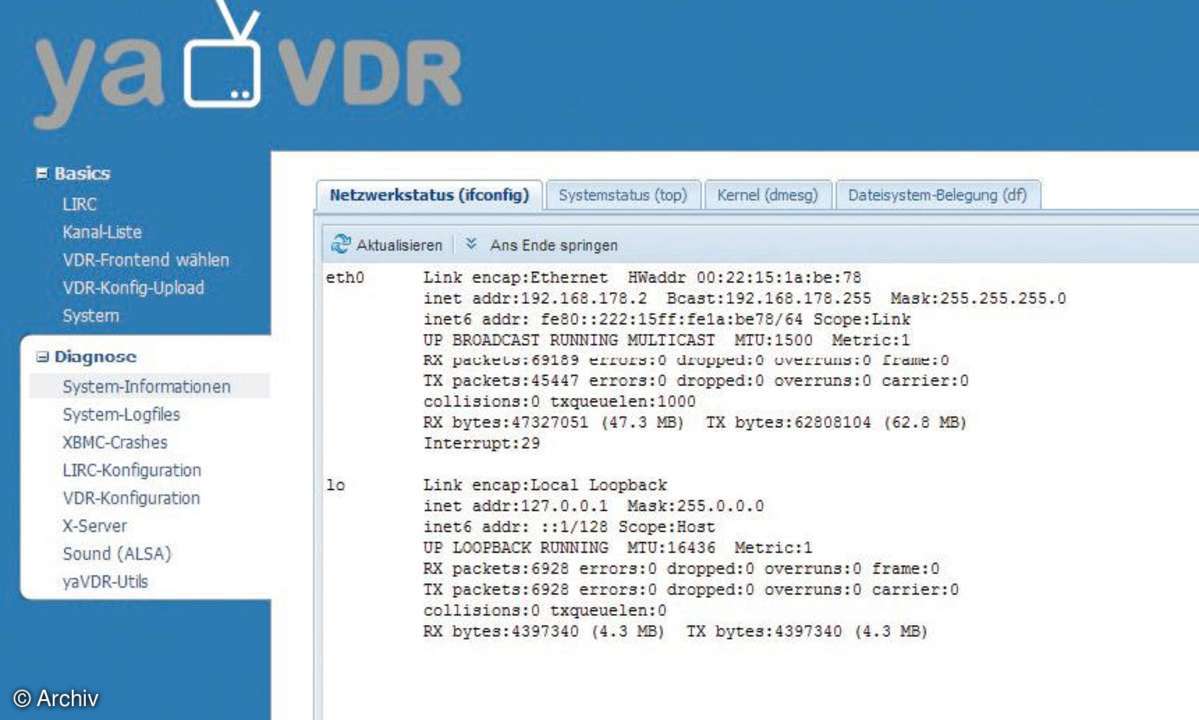 Perfekter HTPC mit VDR und XBMC