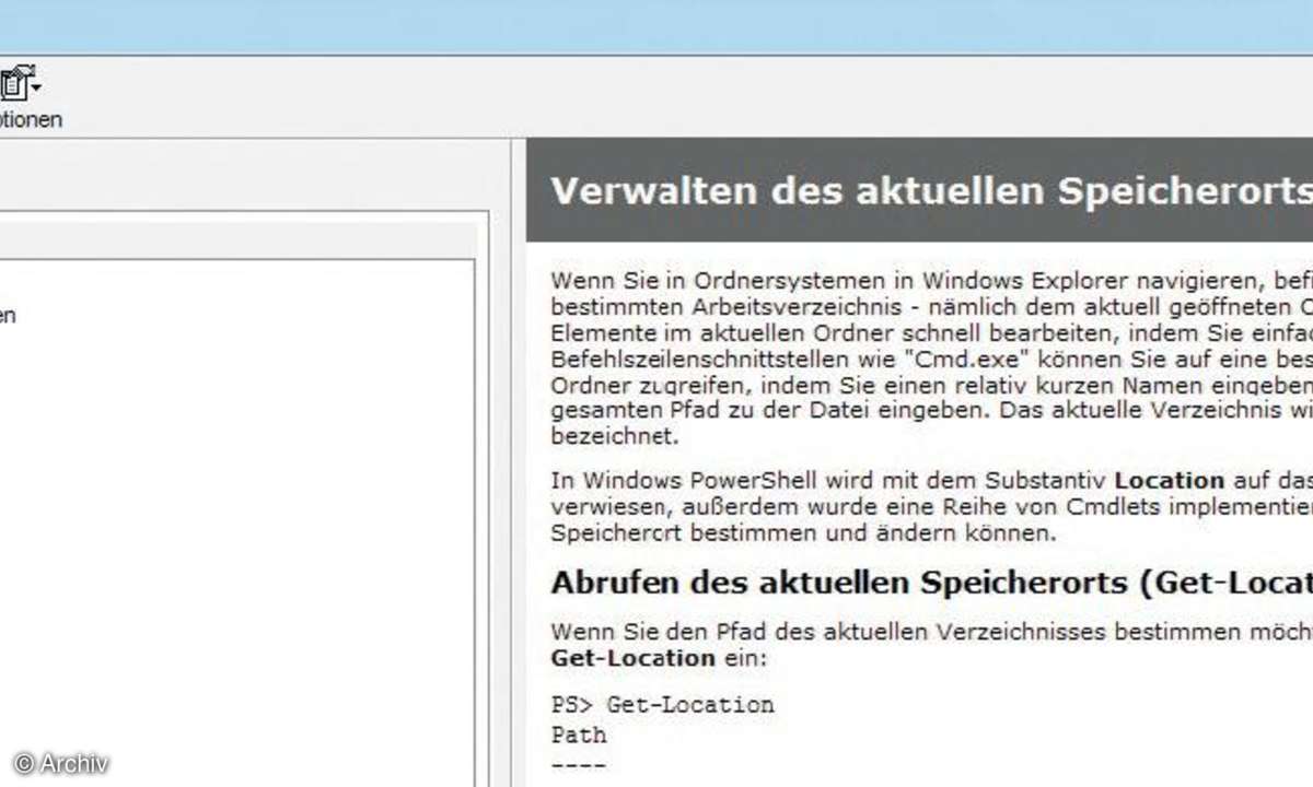 Powershell unter Windows 7