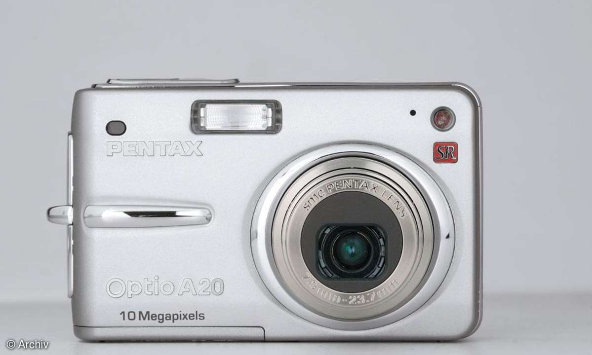Pentax Optio A20 Vorderseite