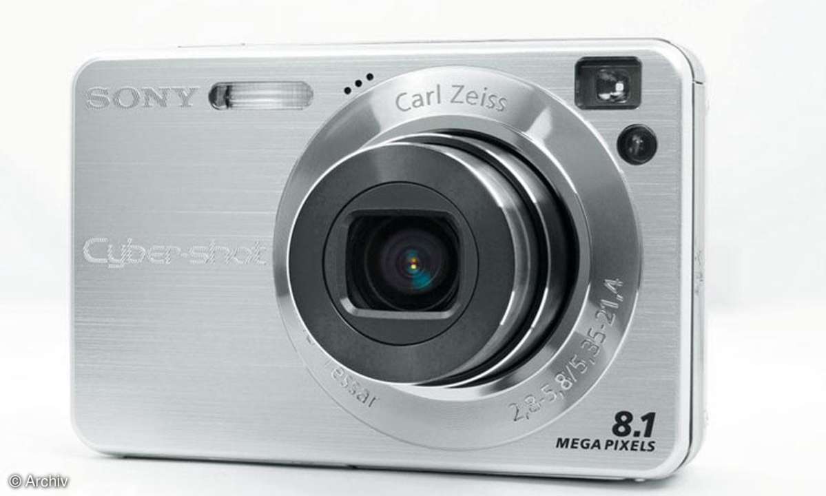Sony Cybershot DSC-W130 Vorderseite