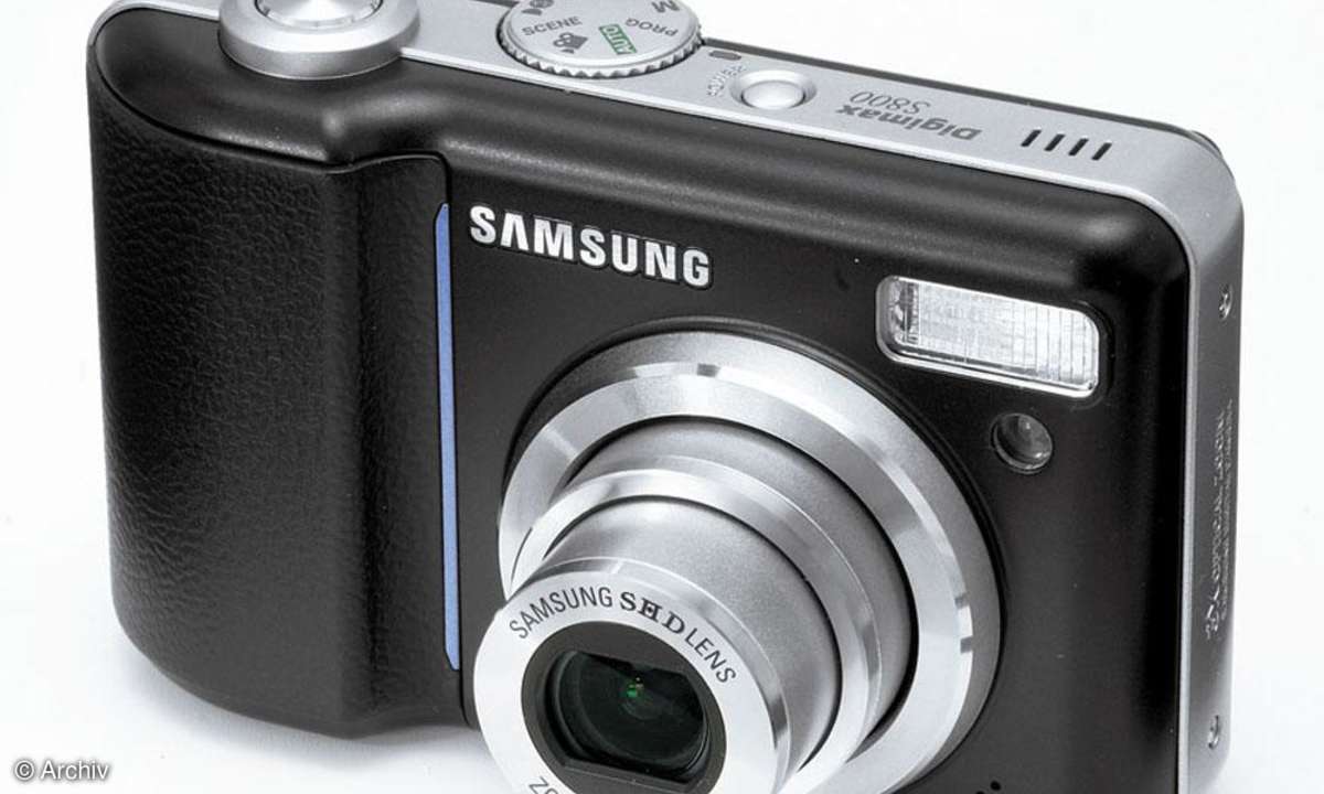 Samsung Digimax S800 Vorderseite