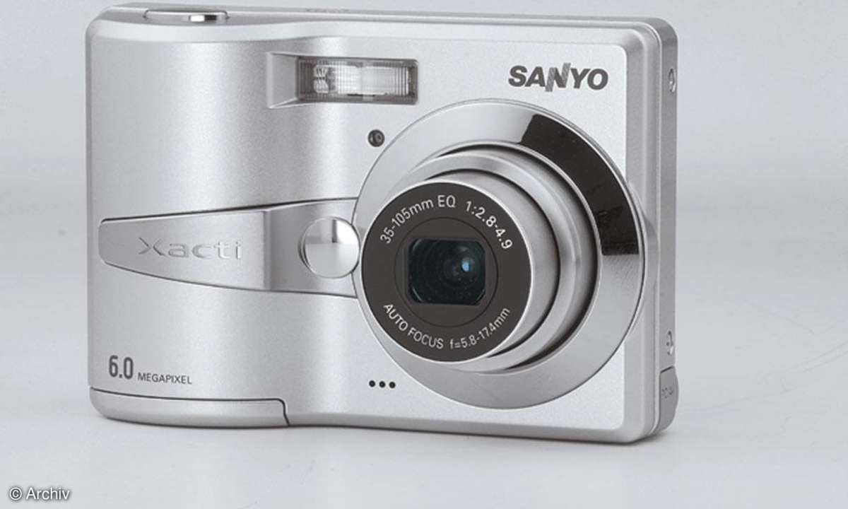Sanyo Xacti VPC-S60 EX Vorderseite