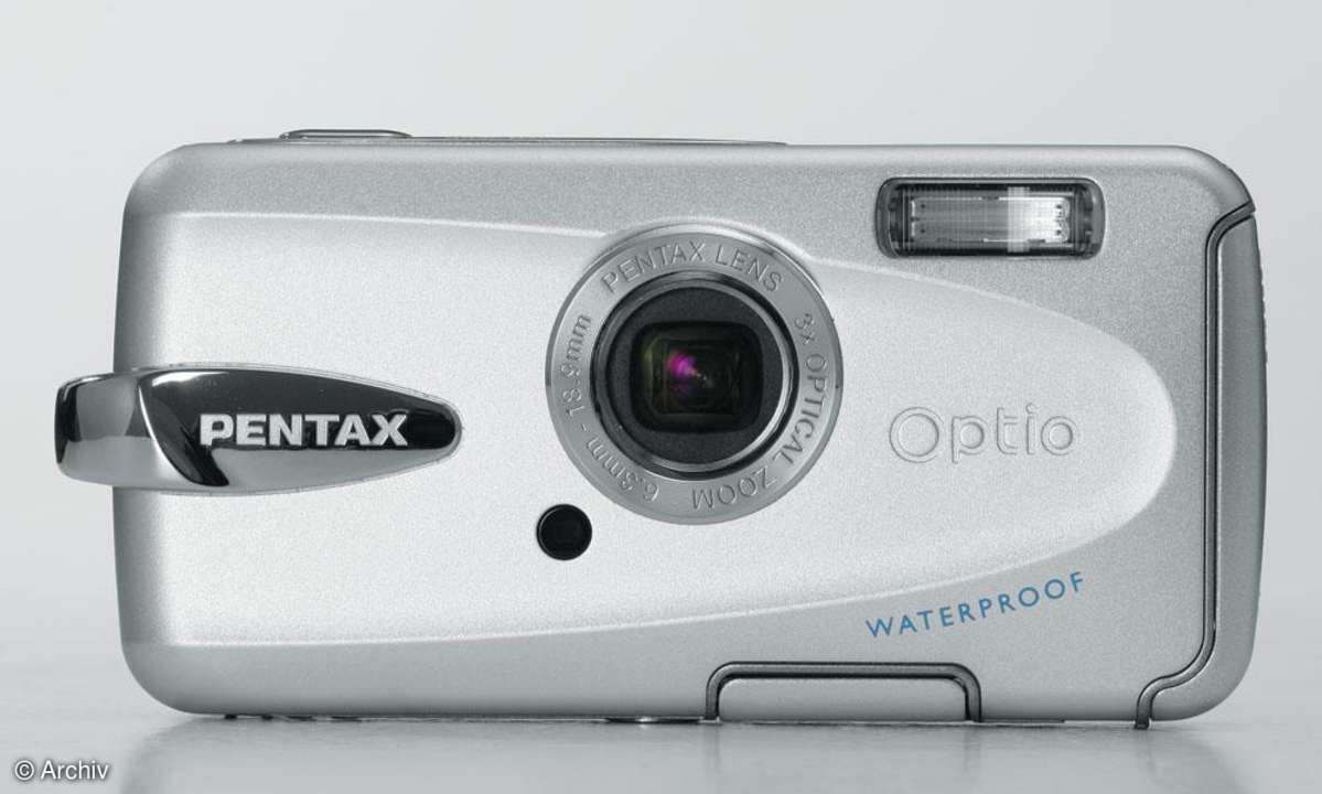 Pentax Optio W30 frontal