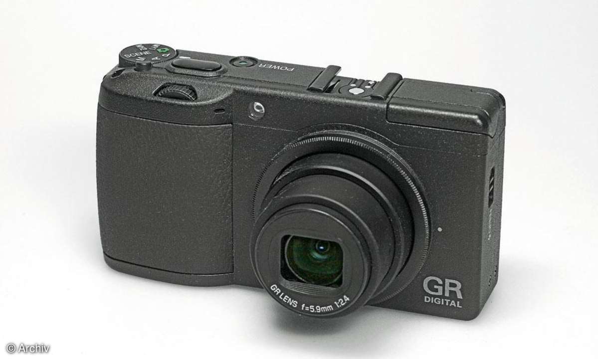 Ricoh GR Digital II Vorderseite