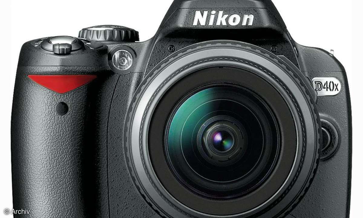 Nikon D40x Vorderseite