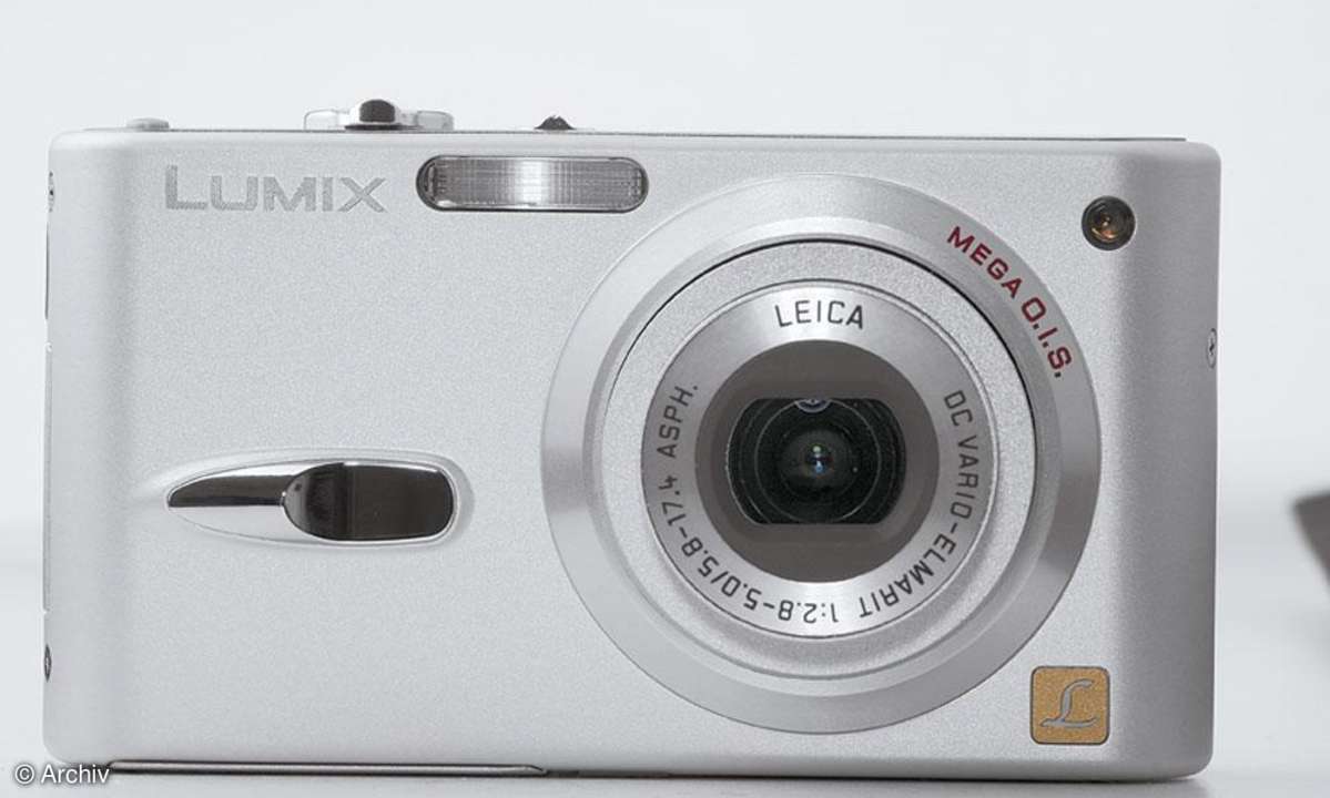 Panasonic Lumix DMC-FX3 Vorderseite