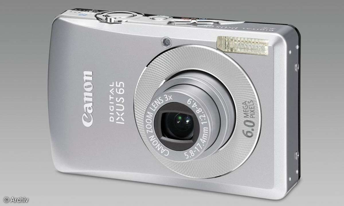 Canon Digital Ixus 65 Vorderansicht