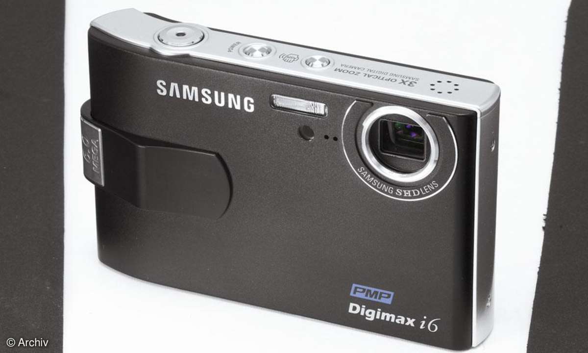 Samsung Digimax I6 Vorderansicht