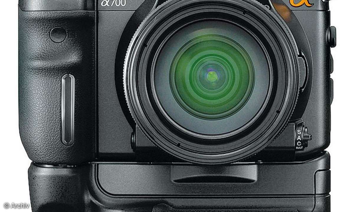 Sony Alpha 700 Vorderseite