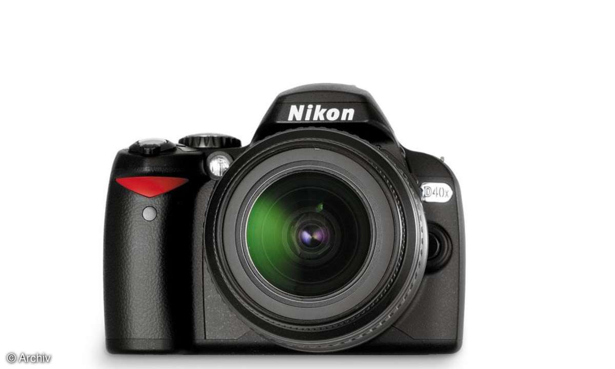 Nikon D40x Vorderseite