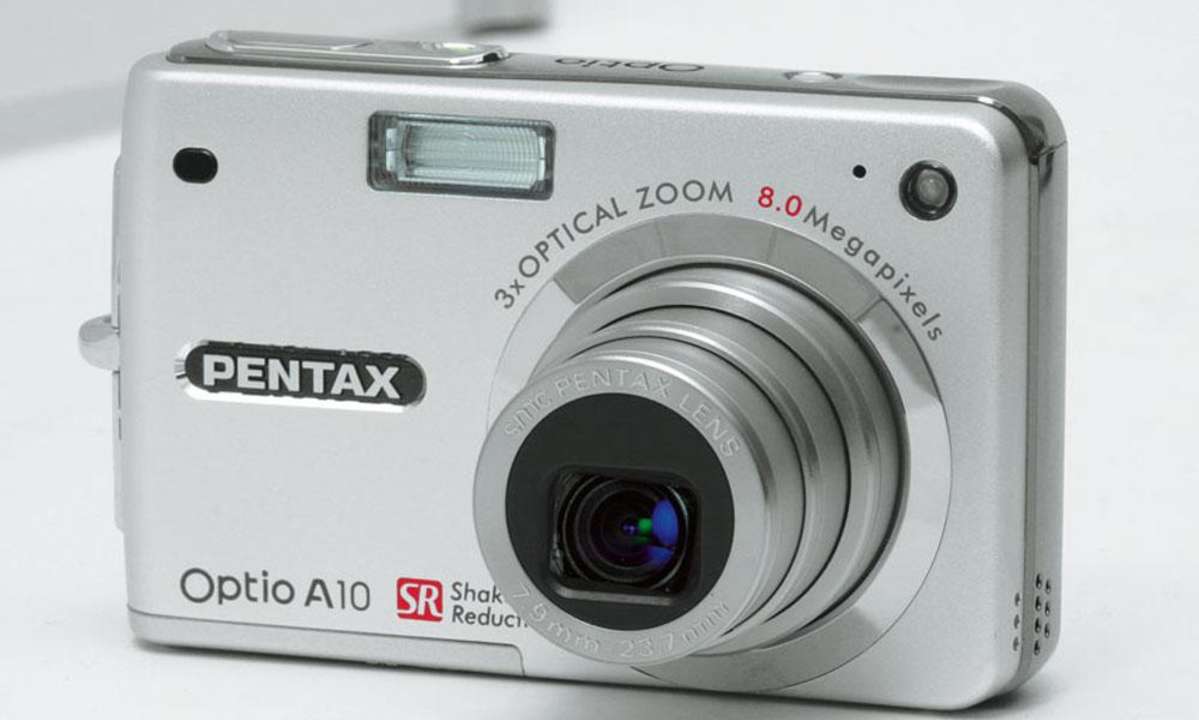 Pentax Optio A10 Vorderseite