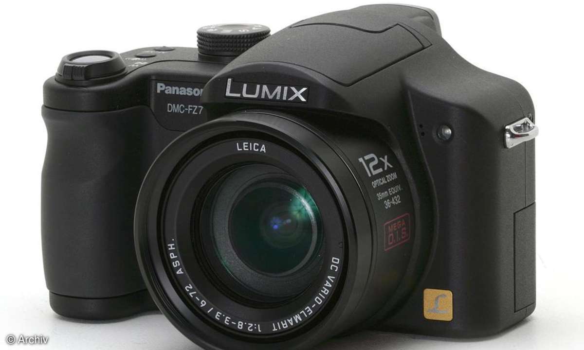 Panasonic Lumix DMC-FZ 7 Vorderseite