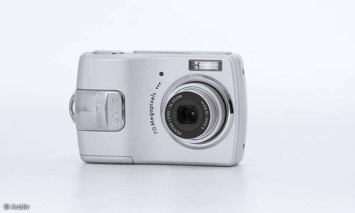 Pentax Optio M20 Vorderseite