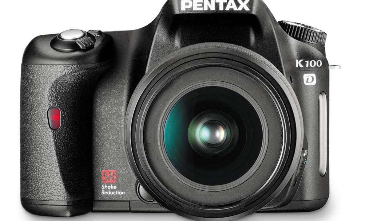 Pentax K100D Vorderseite