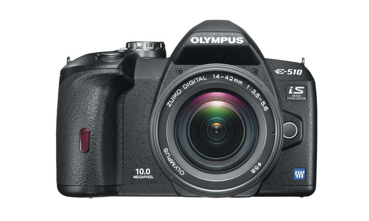 Olympus E-510 Vorderansicht