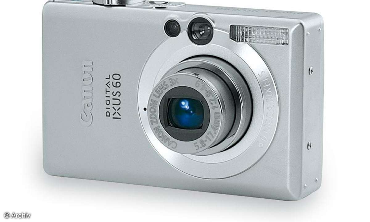 Canon Digital Ixus 60 Vorderseite
