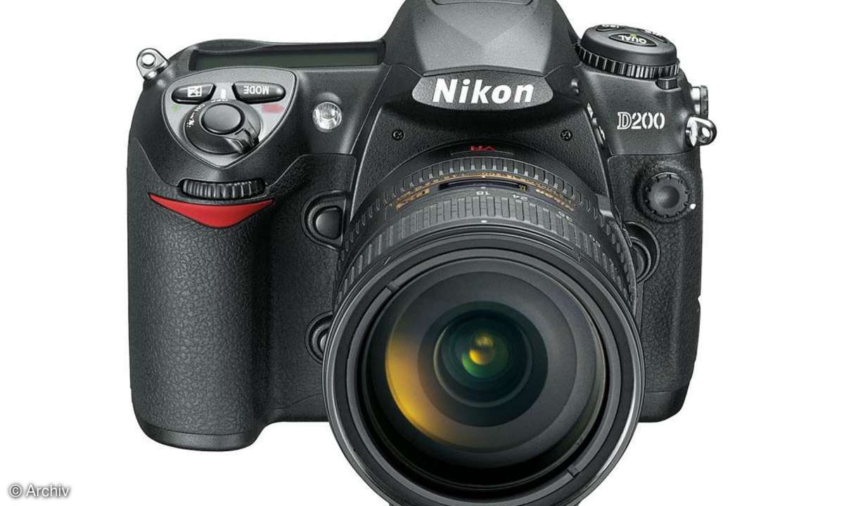 Nikon D200 Vorderseite