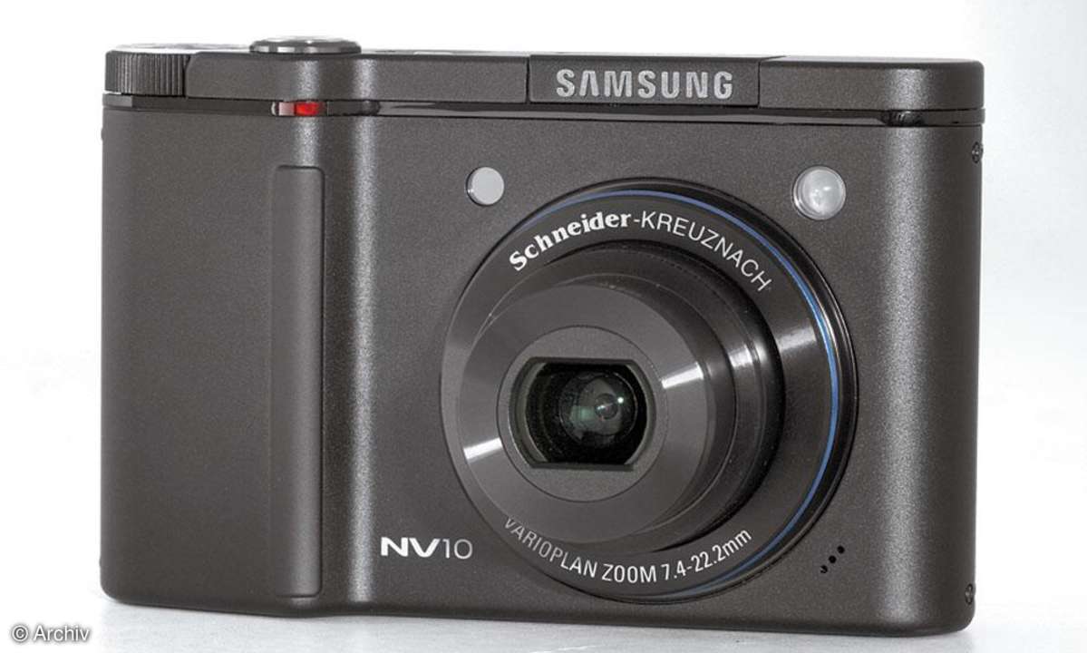 Samsung NV10 Vorderseite