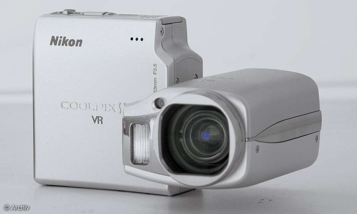Nikon Coolpix S10 Vorderansicht