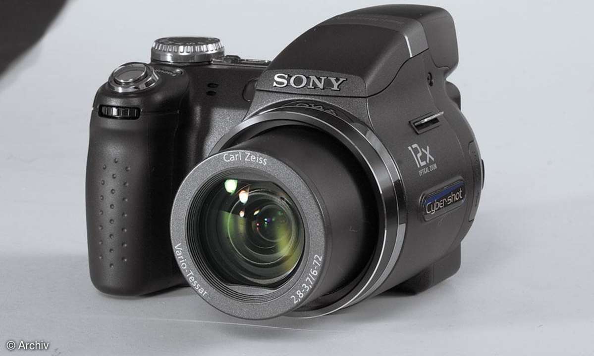 Sony Cybershot DSC-H5 Vorderseite