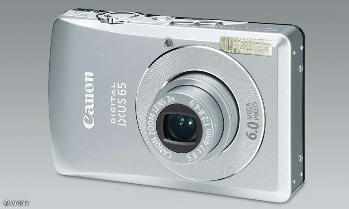 Canon Digital Ixus 65 Vorderseite