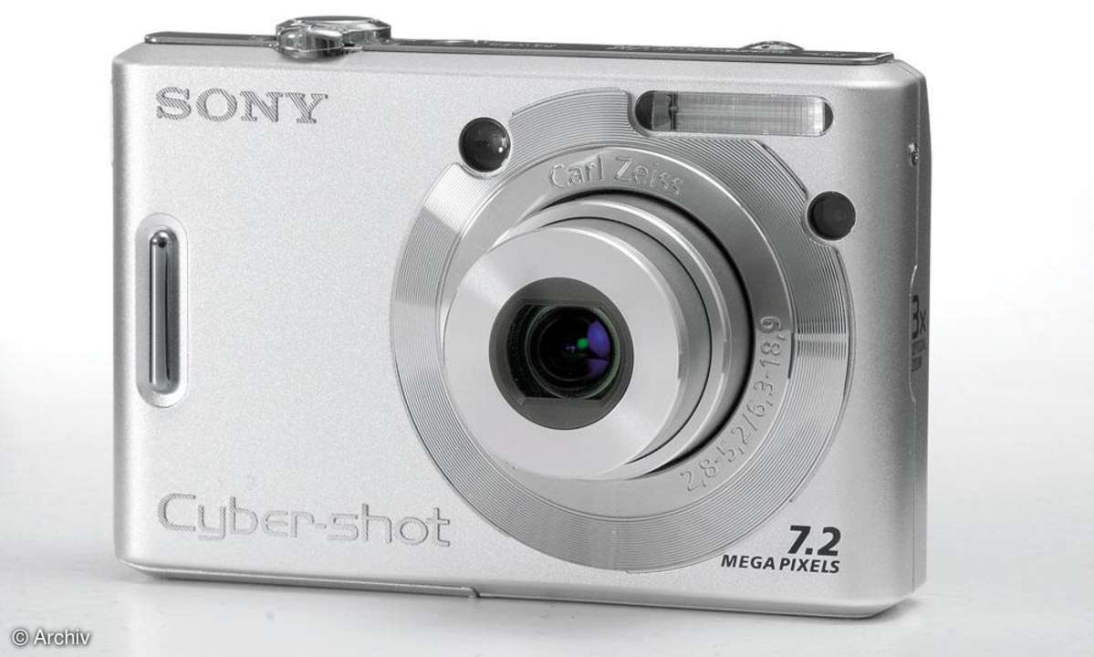 Sony Cybershot DSC-W35 Vorderseite