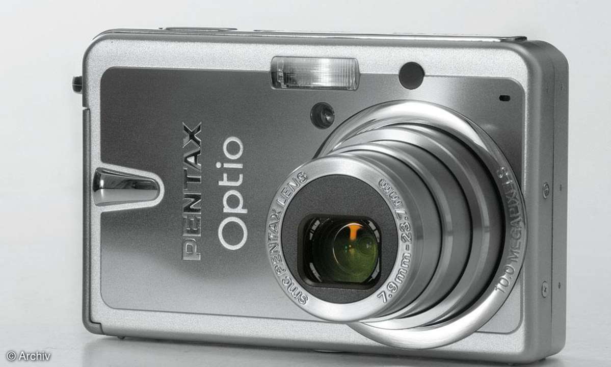 Pentax Optio S10  Vorderseite